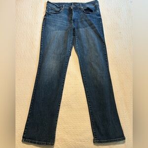 Lucky Brand Women's Dark Blue Straight Jeans